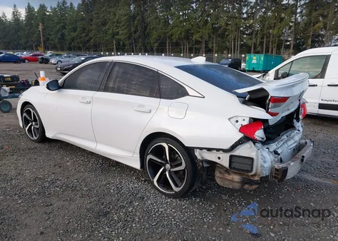 2018 Honda Accord Sport из США, поврежденный, VIN 1HGCV1F31JA077155